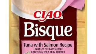 INABA CIAO Bisque plic hrana pisici ton si somon 40g