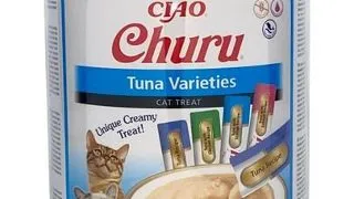 INABA Churu Variety Tuna gustari cremoase cu ton pentru pisici 50x14g (700g)