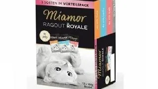 MIAMOR Ragout Royale Multibox hrana pisici 12x100 g curcan, somon si vitel in aspic