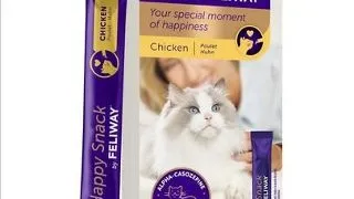 FELIWAY Happy Snack 6x15 g snack cremos pentru pisici