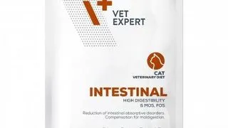 VET EXPERT Veterinary Diet Cat Intestinal plic 100g hrana umeda veterinara pentru pisici