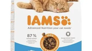 IAMS for Vitality Hrana uscata pentru pisici adulte, cu peste oceanic 10 kg
