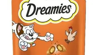 DREAMIES recompense cu pui pentru pisici 180 g