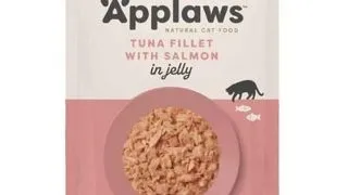 APPLAWS Cat Filet PLic hrana umeda pisica, cu ton si somon in aspic 70 g