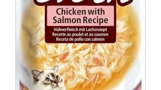 INABA CIAO Broth Pui si somon supa pentru pisici 40g