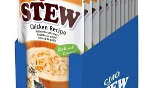 INABA CIAO Stew hrana complementara pisici 12x40g cu pui