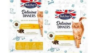 BUTCHER'S Functional Cat Sensitive pentru pisici sensibile cu pui 2x800 g