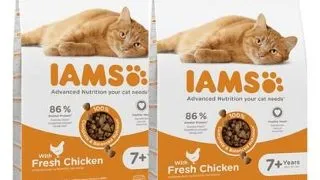 IAMS for Vitality pentru pisici senior cu pui proaspat 20 kg (2 x 10 kg)