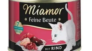 MIAMOR Feine Beute Beef conserva cu vita 12x185g pentru pisica