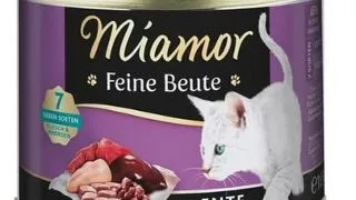 MIAMOR Feine Beute Duck cu rata pentru pisica 12x185g
