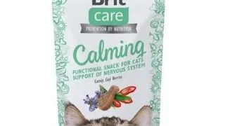 BRIT Care Cat Snack Calming recompense pentru pisici, antistres 50 g