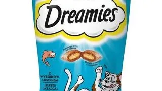 DREAMIES recompense pisici, cu somon 60 g