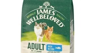 JAMES WELLBELOVED Adult 4 kg hrana cu peste pentru pisici adulte 1-7 ani
