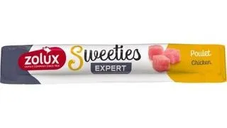 ZOLUX Recompensa crema pentru pisici SWEETIES cu pui 14 g