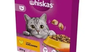 WHISKAS Adult+1 Hrana pisici adulte, cu pui 800g