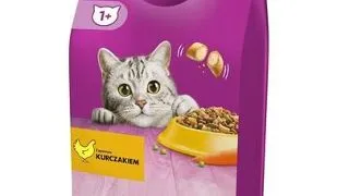 WHISKAS 1,4 kg hrana completa pentru pisici cu pui delicios