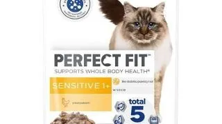 PERFECT FIT Sensitive 1+ plic pui in sos pisica adulta 85 g