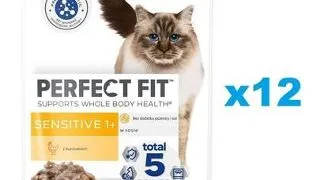 PERFECT FIT Sensitive 1+ plicuri in sos 12x85 g hrana cu pui pentru pisica adulta