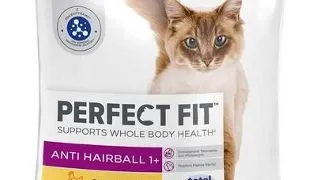 PERFECT FIT Antihairball 1+ 750 g hrana cu pui pentru pisici adulte