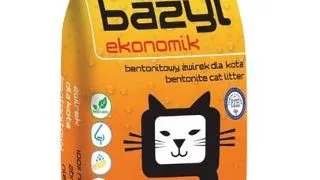BAZYL Ekonomik 10 L nisip natural pentru pisici