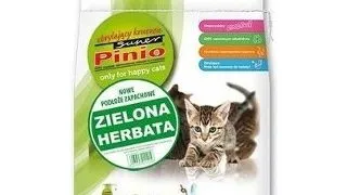 BENEK Super Pinio nisip pentru litiera, cu ceai verde 7 L