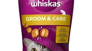 WHISKAS Healthy Shine 45 g recompense cu pui pentru pisica