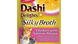 INABA Cat Dashi Delights Silky Broth pui si somon 40g supa pisici