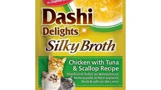 INABA Cat Dashi Delights Silky Broth pui, ton si scoici hrana pisici 40g