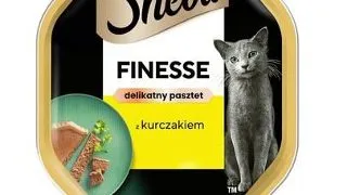 SHEBA Finesse mousse cu pui pentru pisica, tava 85 g