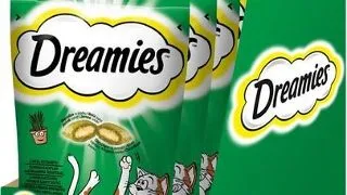 DREAMIES 6x60 g recompense cu iarba pisicii