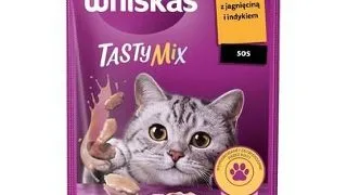 Plic WHISKAS Adult 85g hrana umeda pisici adulte in sos cu miel si curcan