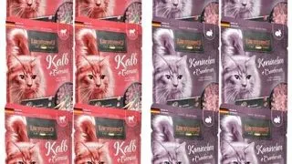 LEONARDO Finest Selection 12x85 g mix arome vitel cu morcov si iepure cu merisor