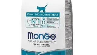 MONGE Cat Kitten Hrana uscata pisici junior, cu pui 400 g