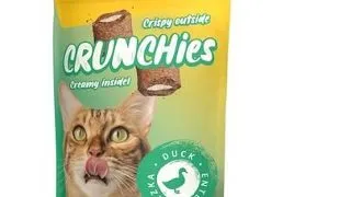 JOSERA Crunchies Duck 60 g gustari crocante cu rata pentru pisici, fara cereale