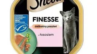SHEBA Finesse mousse cu somon 85 g hrana pentru pisici
