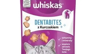 WHISKAS Dentabites 40 g recompense dentare pisici, cu pui