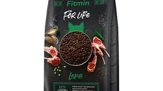 FITMIN Cat For Life Adult Lamb 8 kg hrana pisici, cu miel