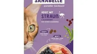 SANABELLE Adult 8 kg hrana uscata cu strut pentru pisici adulte