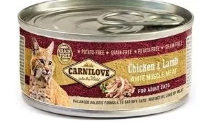 CARNILOVE Adult Cat pui si miel 100g hrana umeda pisici