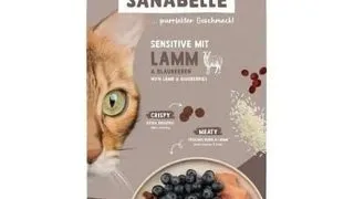 SANABELLE Sensitive hrana pentru pisici cu sistem digestiv sensibil cu miel, 8 kg