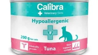 CALIBRA Veterinary Diet Cat Hypoallergenic Tuna 200 g hrana dietetica pentru pisicile cu intolerante alimentare si probleme de piele
