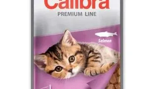 CALIBRA Cat Premium Line Kitten Salmon 100 g cu somon hrana pentru pisoi