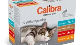 CALIBRA Cat Premium Line Adult Multipack 12x100 g pachet plicuri hrana pisici adulte