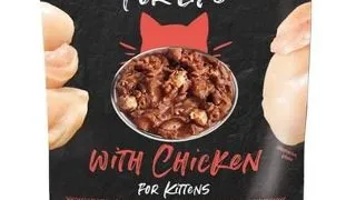 FITMIN Cat For Life pouch kitten chicken 85 g hrana umeda la plic pentru pisoi, cu pui