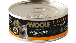 WOOLF Wild Cat Ultimate Turkey Pate 85g hrana pisici, pate curcan