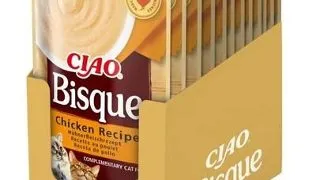 INABA CIAO Bisque Supa de pui crema pentru pisica 12x40g