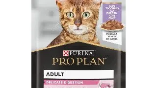 Hrana umeda pentru pisici Pro Plan Delicate Digestion, Curcan in sos 85g
