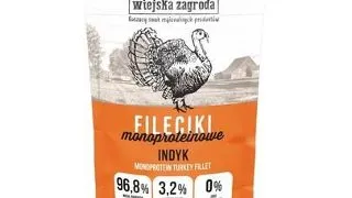WIEJSKA ZAGRODA Hrana umeda pentru pisici, file de curcan 85 g