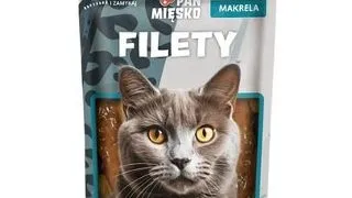 PAN MIESKO Filete de Macrou Gustare pentru pisici 100 g