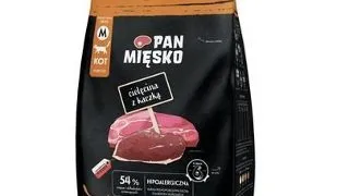 PAN MIESKO Vitel cu rata hrana uscata pentru pisici M 400 g